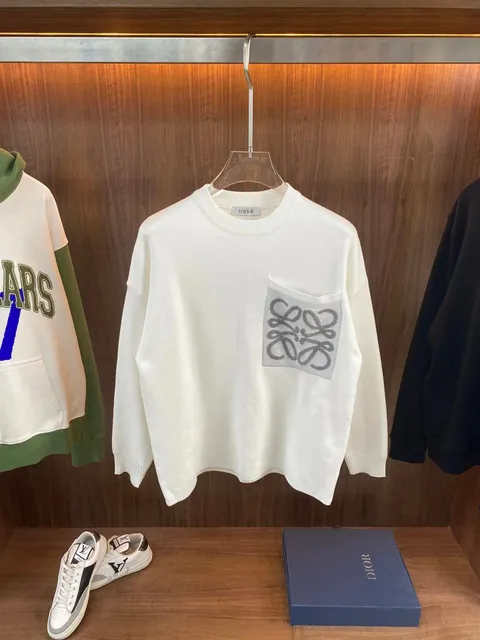 Loewe Knit Sweater Anagram Pocket