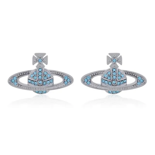 Vivienne Westwood Orb Earrings Crystal-Embellished