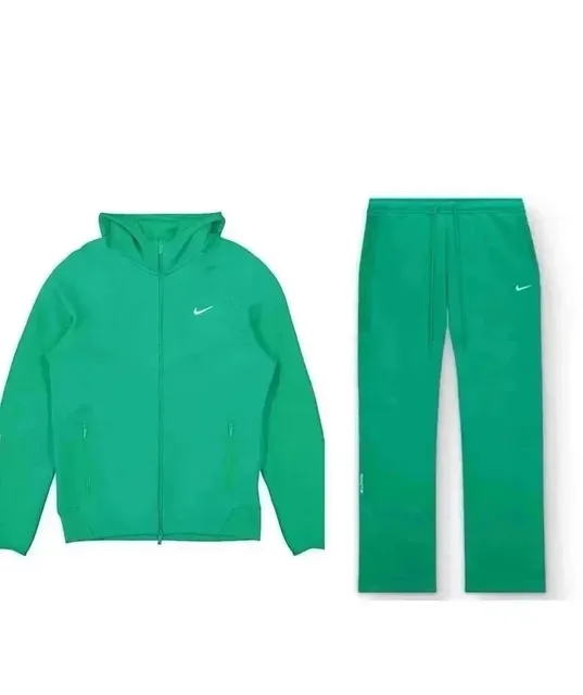 Nike Tech Fleece Set Solid Green