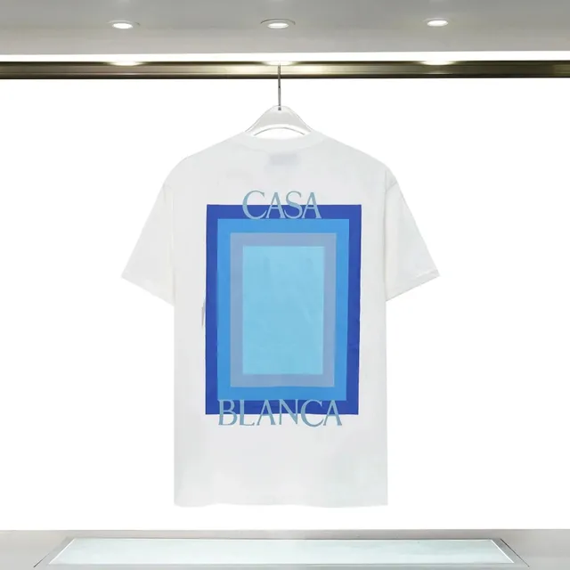 Casablanca Casa Blanca Tee Blue Gradient Logo