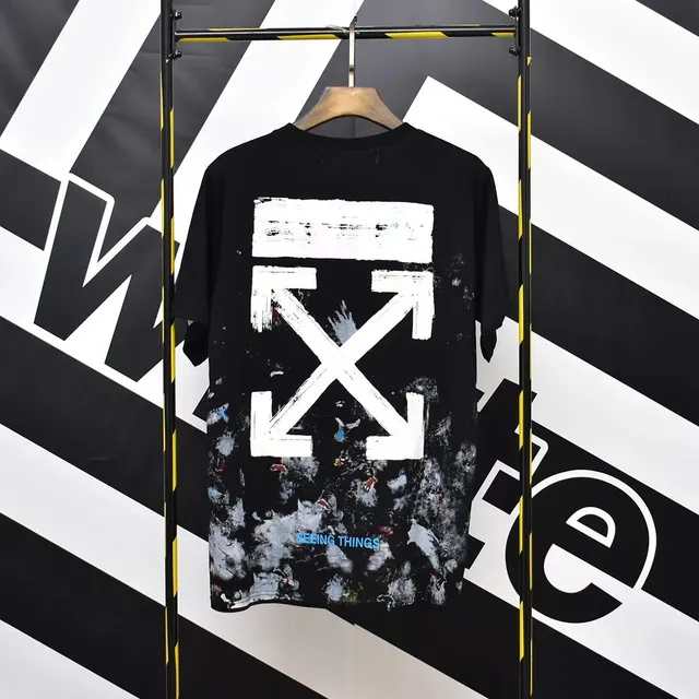 Off-White Painted Arrow T-Shirt Seeing Things