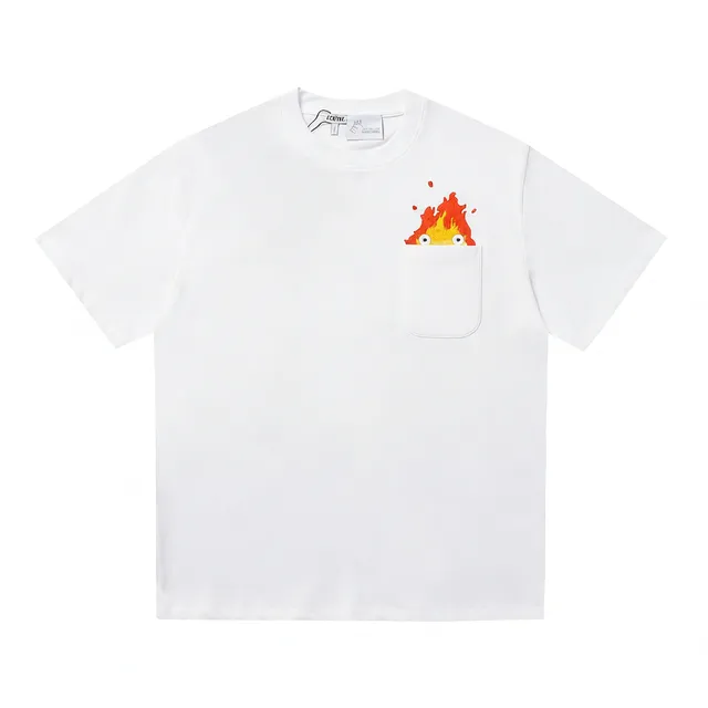 Comme des Garçons Pocket T-Shirt Calcifer Flame