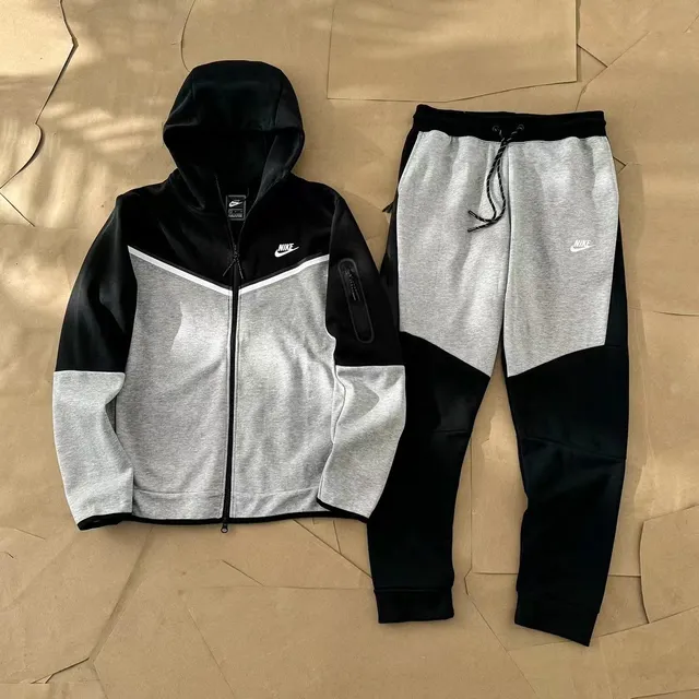 Nike Tech Fleece Hoodie and Joggers Colour-Block