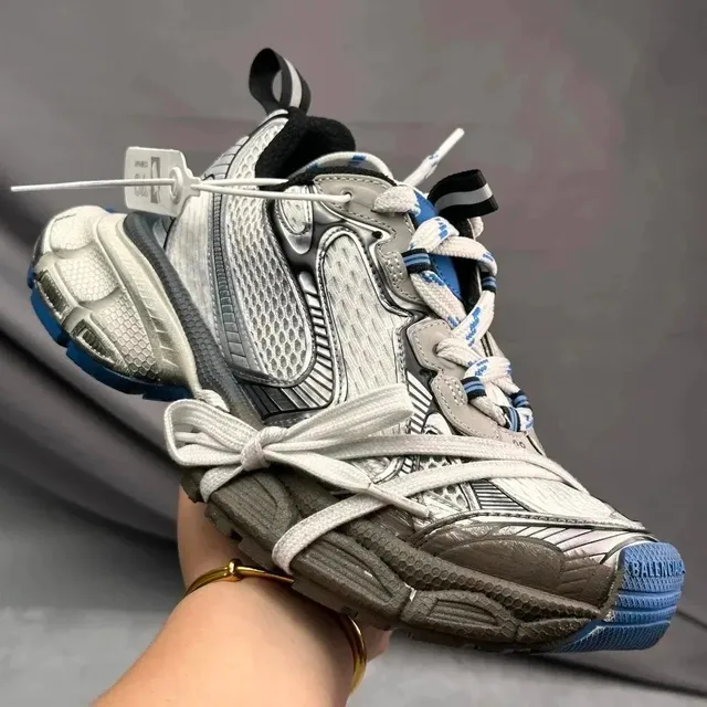 Balenciaga Triple S Silver Metallic