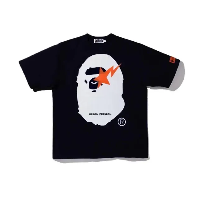 BAPE Ape Head Tee Heron Preston Collab