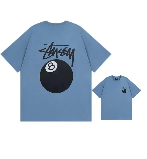 Stüssy 8 Ball Tee Billiards Print