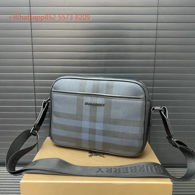 Burberry Camera Bag Check Print