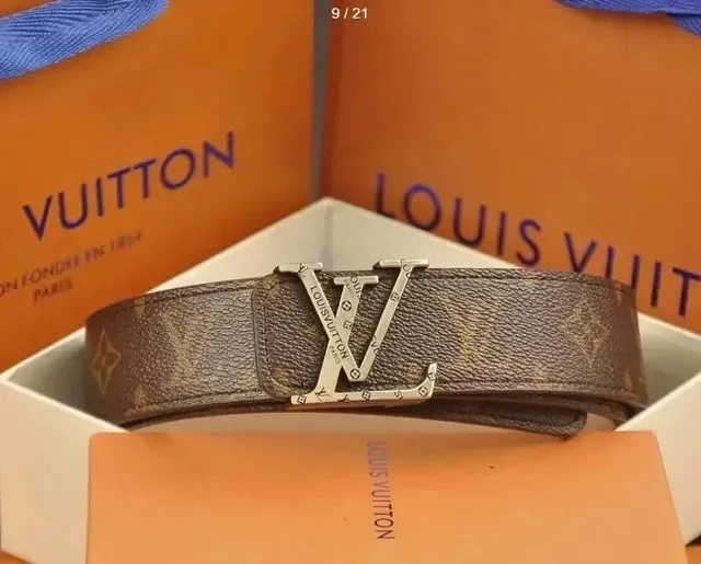 Louis Vuitton LV Belt Monogram Canvas