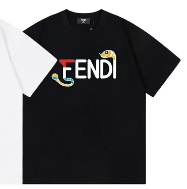 Fendi Logo T-Shirt Serpenti Logo