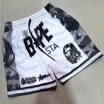 BAPE Basketball Shorts Camouflage Print