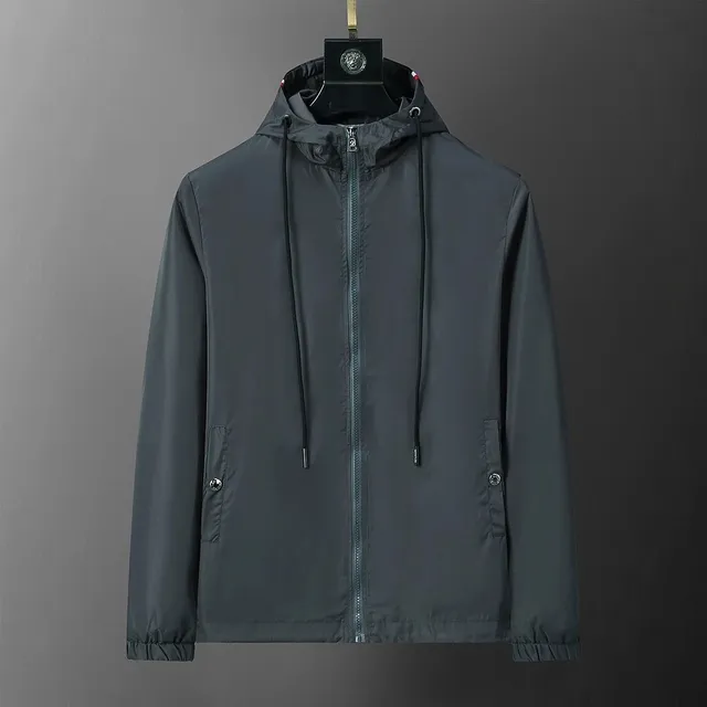 Versace Hooded Windbreaker Medusa Logo