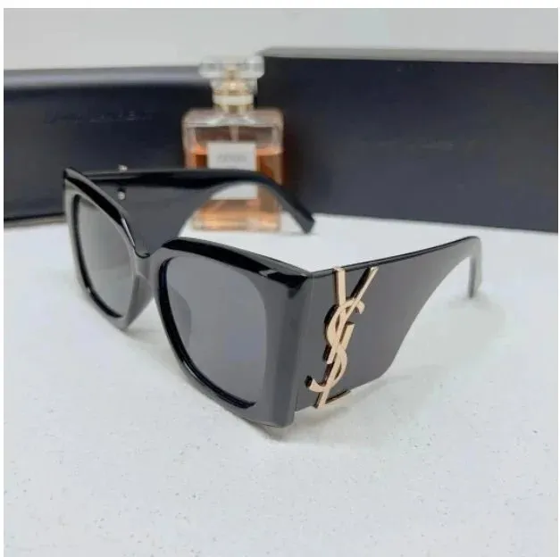 Saint Laurent Sunglasses Monogram Temple