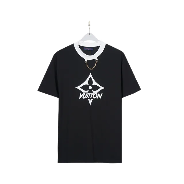 Louis Vuitton Logo T-Shirt Monogram Flower