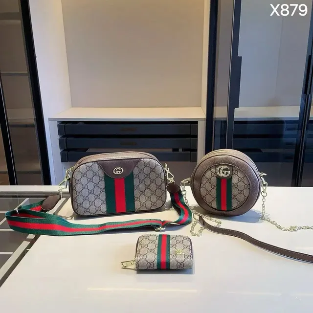 Gucci GG Marmont Camera Bag Web Stripe