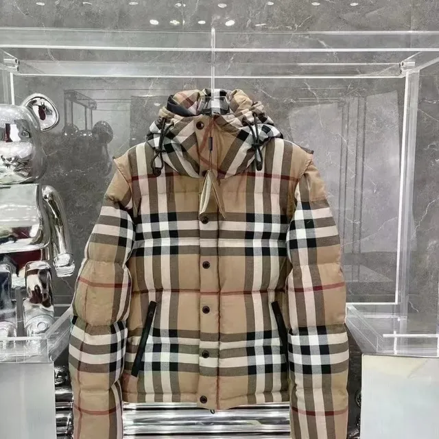 Burberry Check Puffer Jacket Classic Nova Check