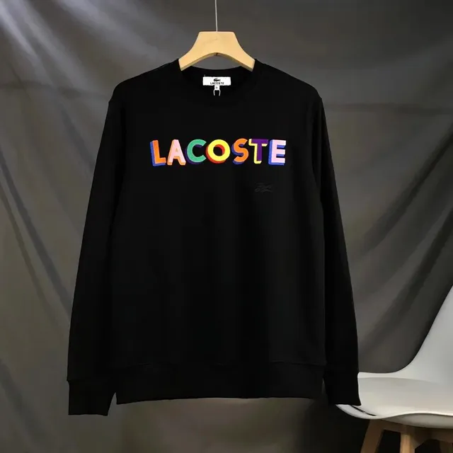 Lacoste Crewneck Sweatshirt Rainbow Logo
