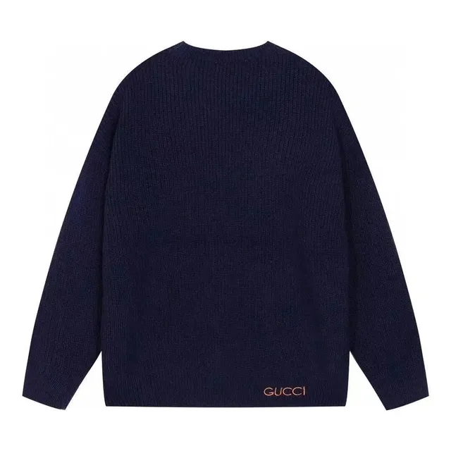 Gucci Knit Sweater Embroidered Logo