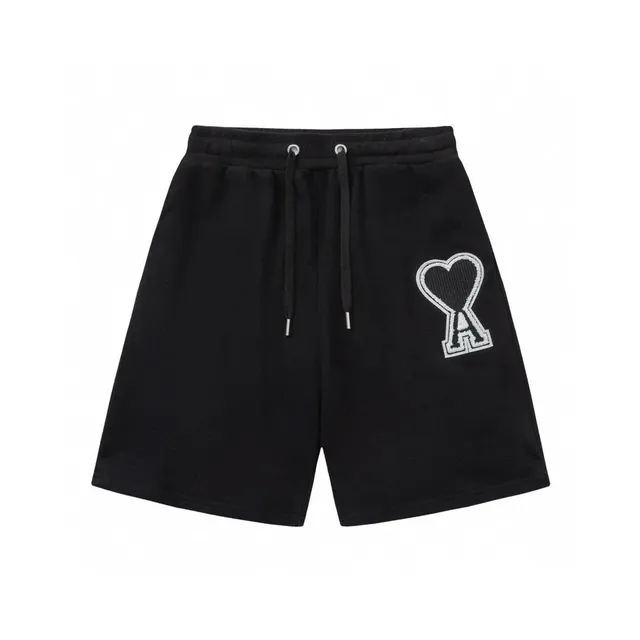 Amiri Heart Logo Shorts Embroidered Logo