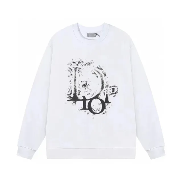 Dior Crewneck Sweatshirt Distressed Logo