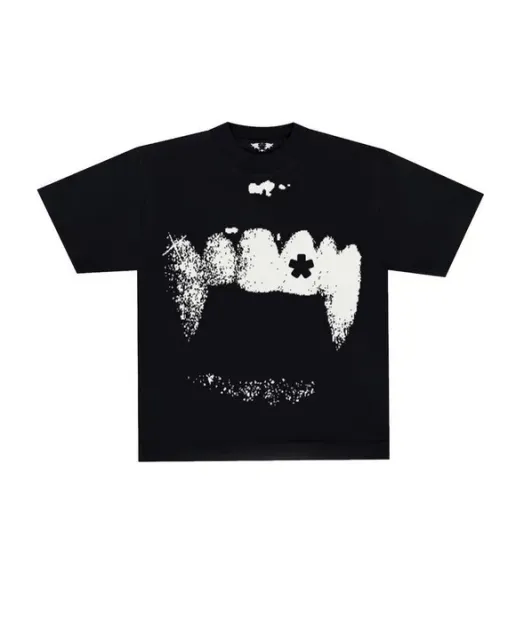 Off-White Graphic Tee Vampire Teeth