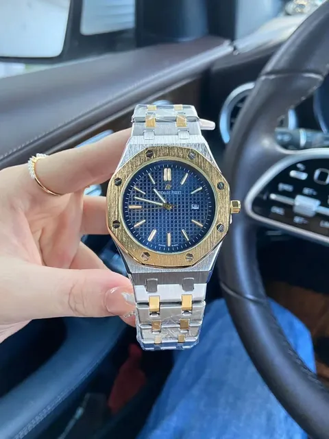 Audemars Piguet Royal Oak Blue Tapisserie Dial