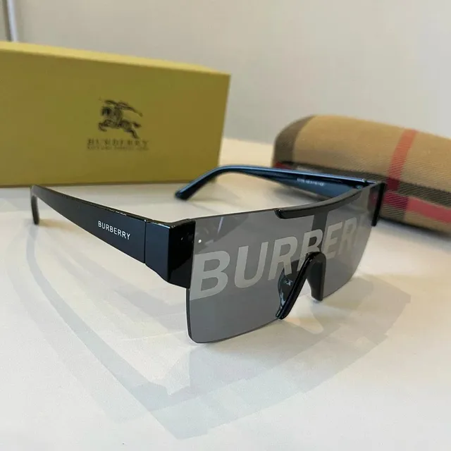 Burberry Shield Sunglasses Logo Print
