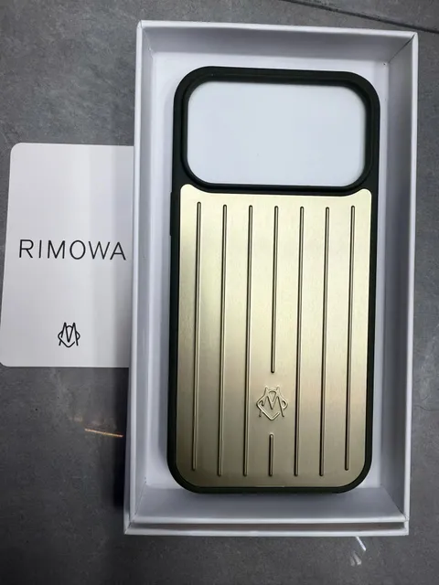 Rimowa Phone Case Aluminum Stripe