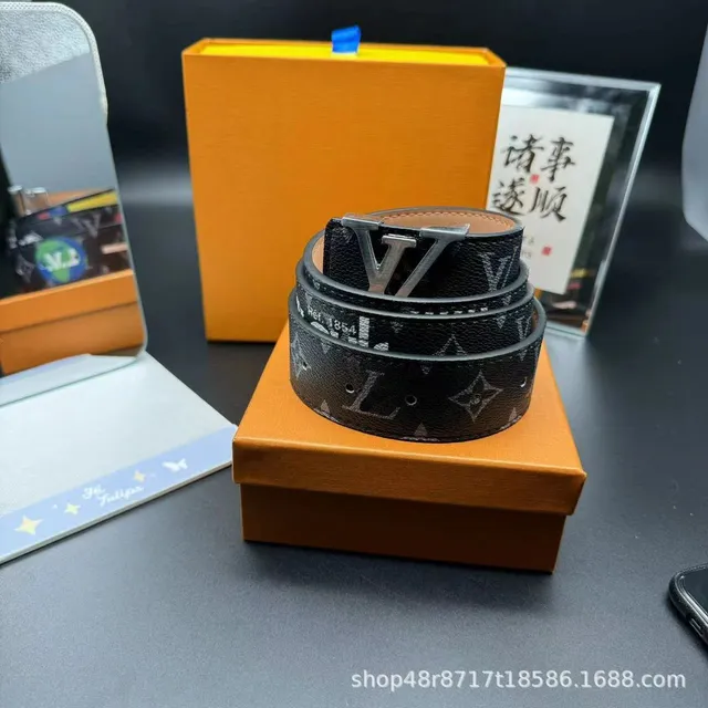 Louis Vuitton LV Belt Monogram Eclipse