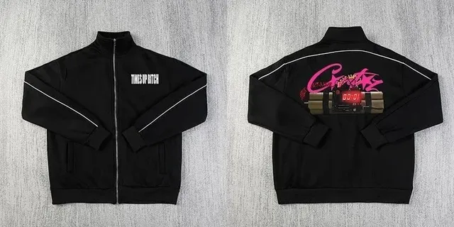 Corteiz Track Jacket Times Up Bitch