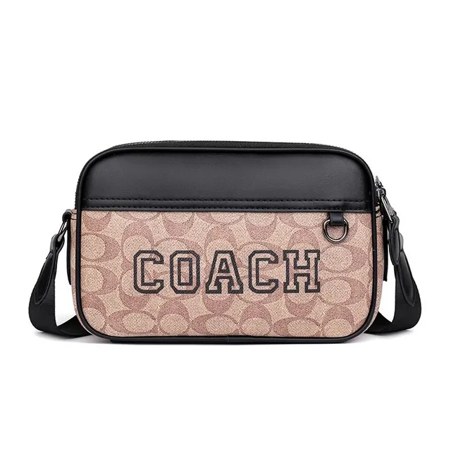 Coach Shoulder Bag Signature Canvas