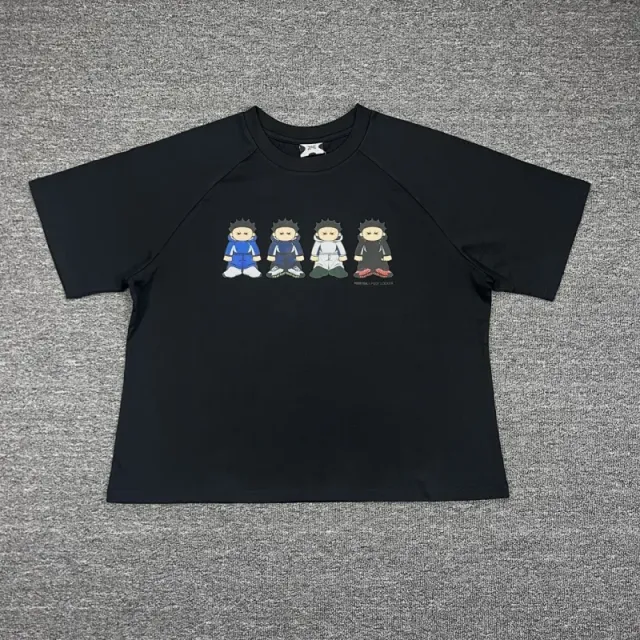 Mertra Graphic Tee Four Characters Print
