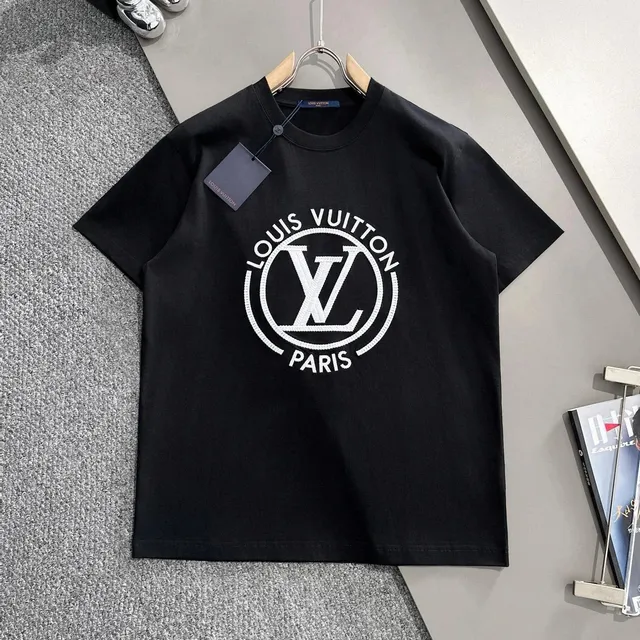 Louis Vuitton Logo T-Shirt Circle LV Paris