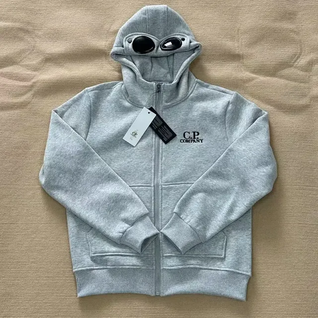 C.P. Company Goggle Hoodie Grey