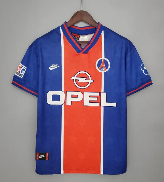 Nike Paris Saint-Germain Home Jersey 1995-96 Opel Sponsor