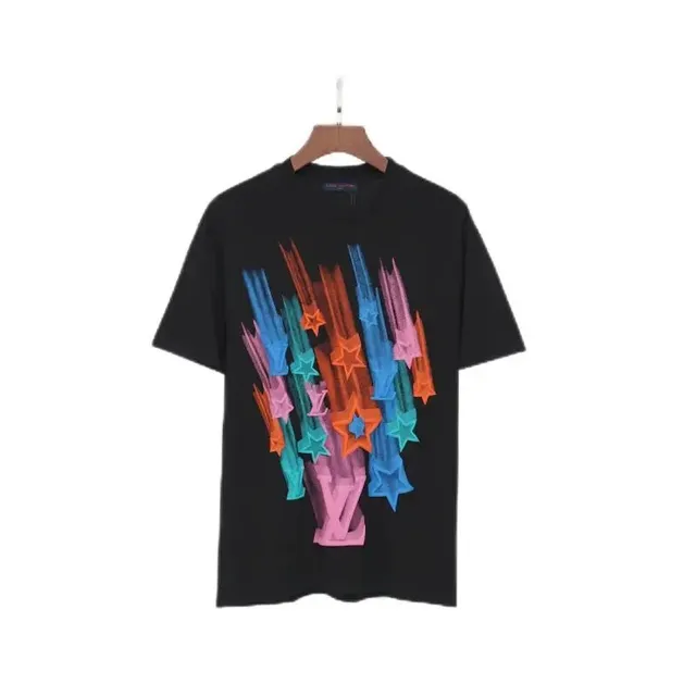 Louis Vuitton T-Shirt Multicolor Star Print