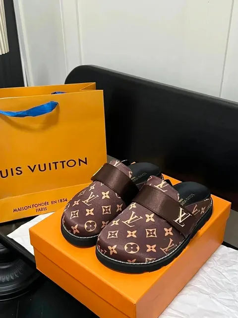 Louis Vuitton Monogram Clog Brown Monogram