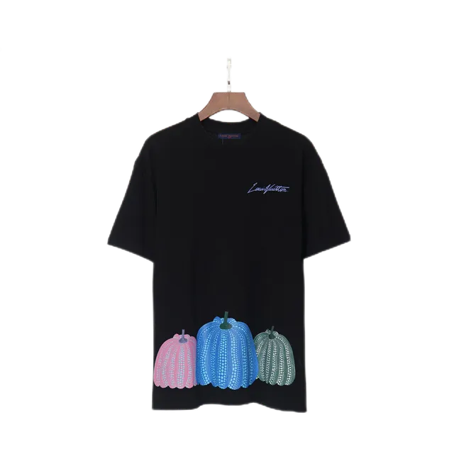 Louis Vuitton Pumpkin Print T-Shirt Yayoi Kusama Collaboration