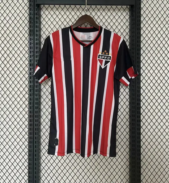 São Paulo FC Home Jersey Vertical Stripe