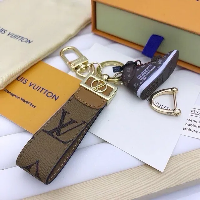 Louis Vuitton Monogram Key Holder Sneaker Charm