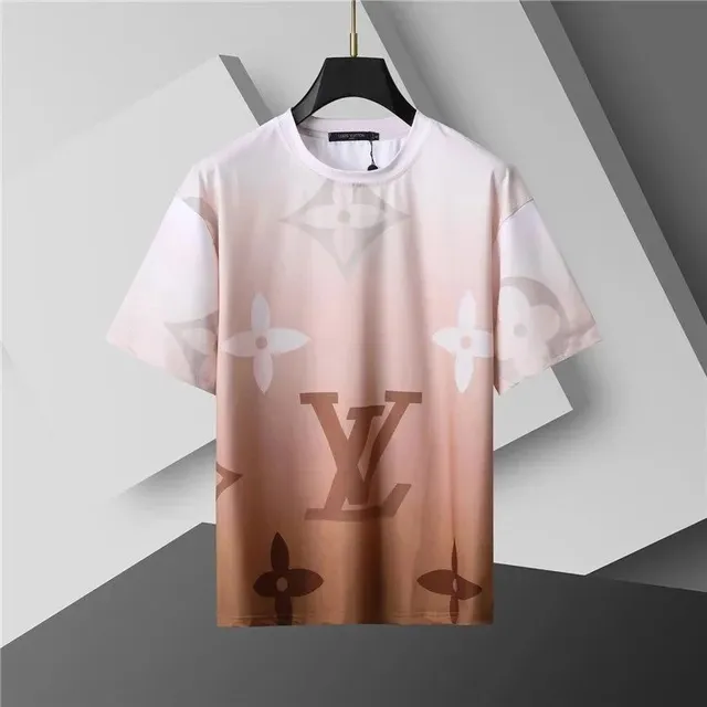 Louis Vuitton T-Shirt Gradient Monogram Print