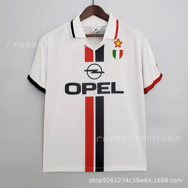 AC Milan Home Shirt 1993-94 Opel Sponsor