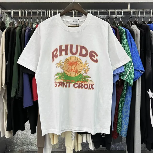 Rhude Saint Croix Tee Virgin Islands Graphic