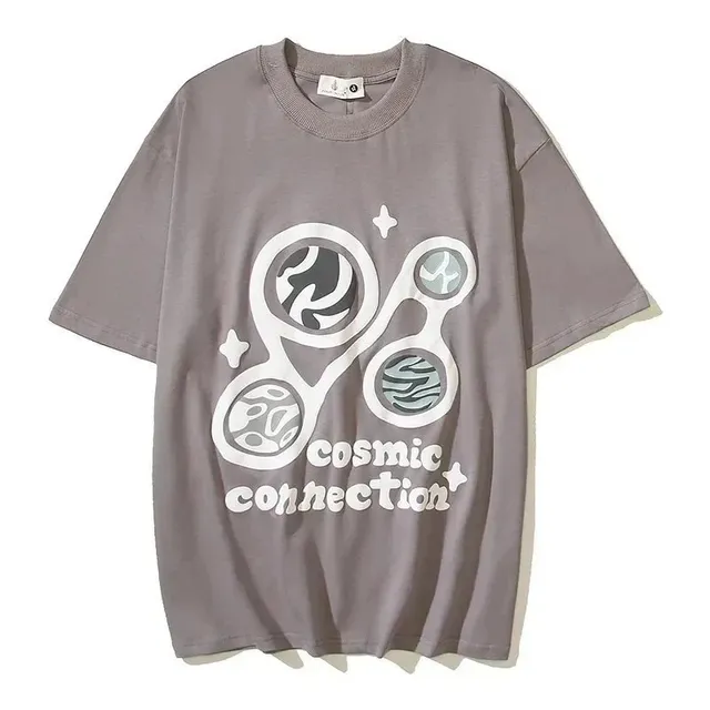 Graphic T-Shirt Cosmic Connection Print