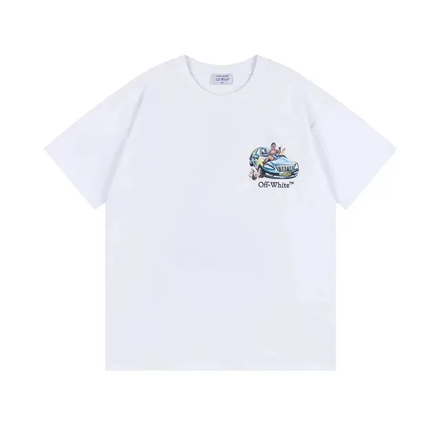 Off-White Graphic Tee Car Print
