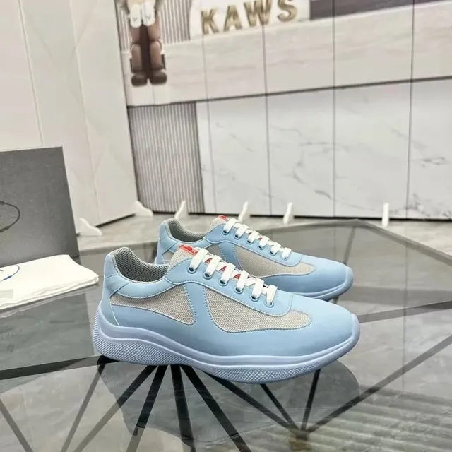 Prada Linea Rossa Sneaker Light Blue Mesh