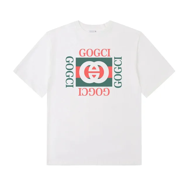 Gucci Graphic T-Shirt GG Logo Print