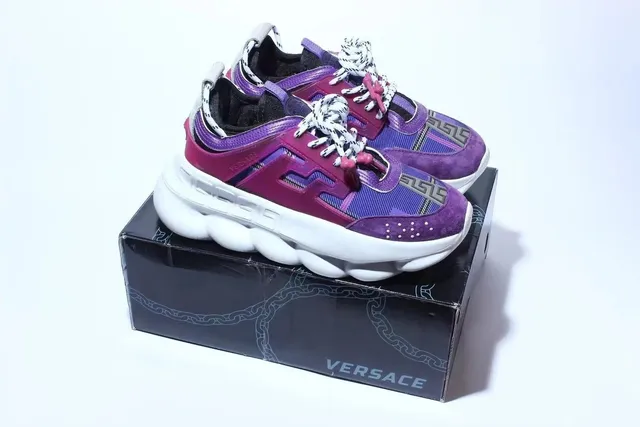 Versace Speed Trainer Chain Logo
