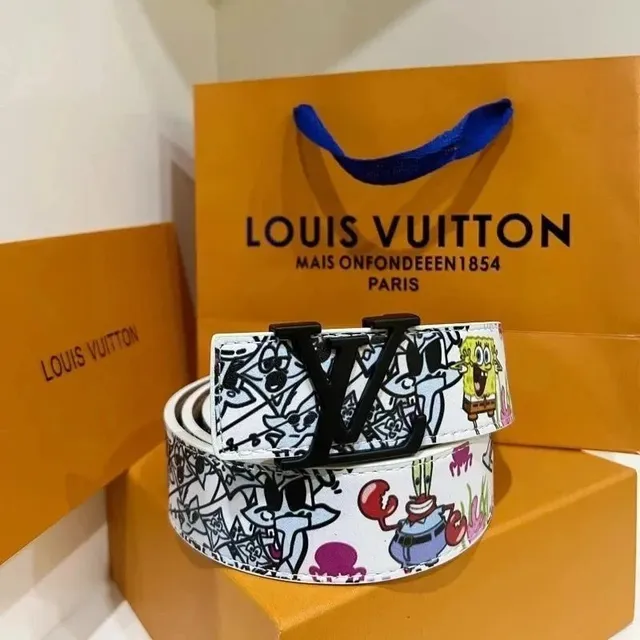 Louis Vuitton Belt SpongeBob SquarePants Print