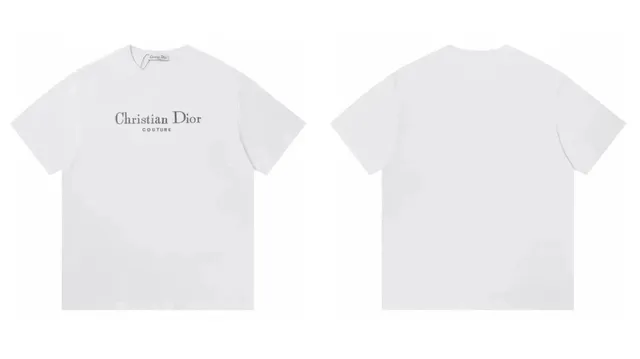Couture Logo Tee Christian Dior Couture