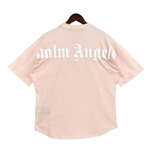 Palm Angels Oversized T-Shirt Gothic Logo